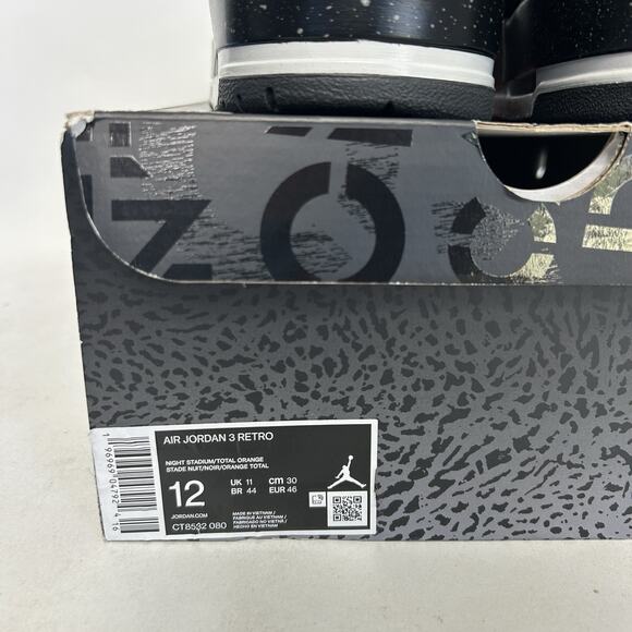 Nike Air Jordan 3 Retro OG “Fear Pack” CT8532-080
